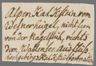 L 01288
<br/>
Label met opschrift
<br/>
<em>Escher von der Linth, Johannes Conrad (1767-1823)</em>